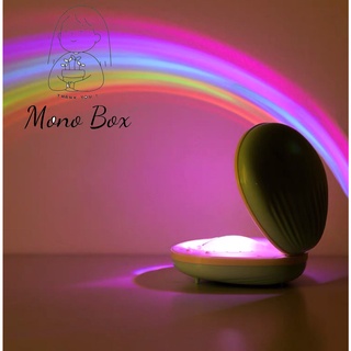 Đèn Led  tạo hình cầu vồng rainbow  hình vỏ xò Mono_box