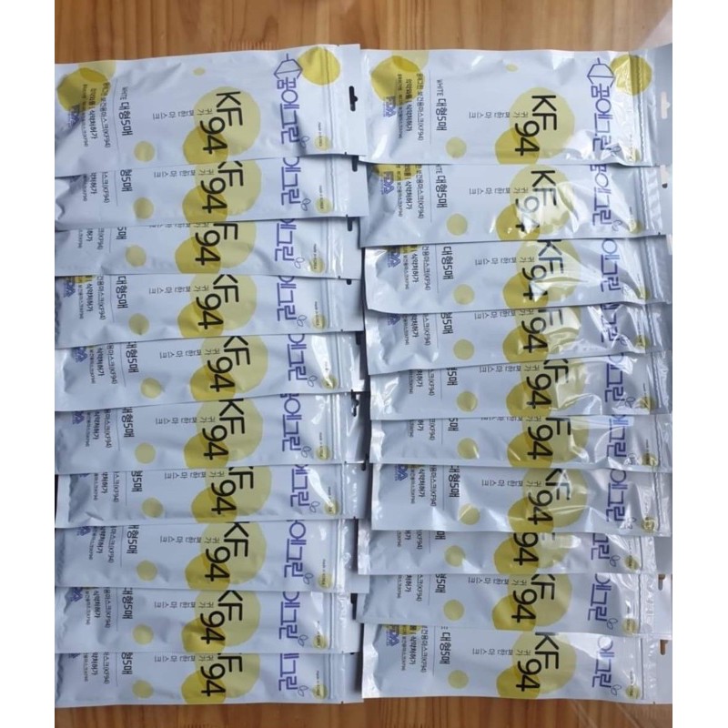 [CHÍNH HÃNG]  Khẩu trang kf94 Hàn Quốc gói 5 cái | BigBuy360 - bigbuy360.vn