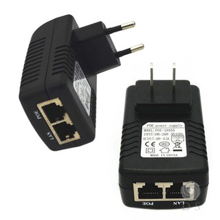Bộ chuyển đổi nguồn POE có cổng kết nối mạng Internet 48V 0.5A