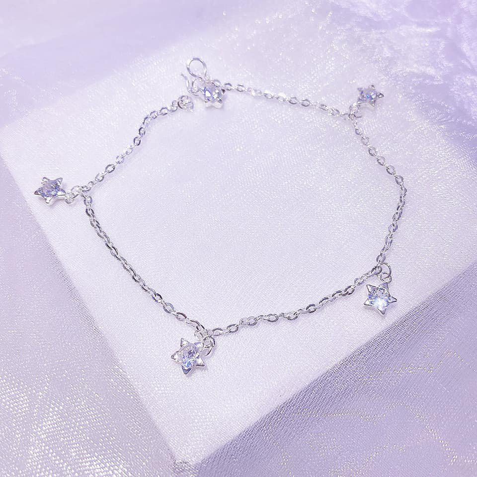 Lắc Chân Bướm Chuẩn Bạc Ta 100% Cao Cấp Không Phai Màu | BigBuy360 - bigbuy360.vn