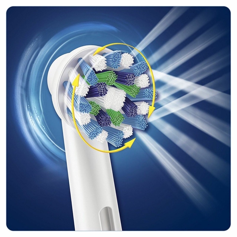 Hàng Đức - Đầu bàn chải điện Oral B tách set (không kèm thân và sạc bàn chải) : Cross Action, Sensi ultrathin, 3D white