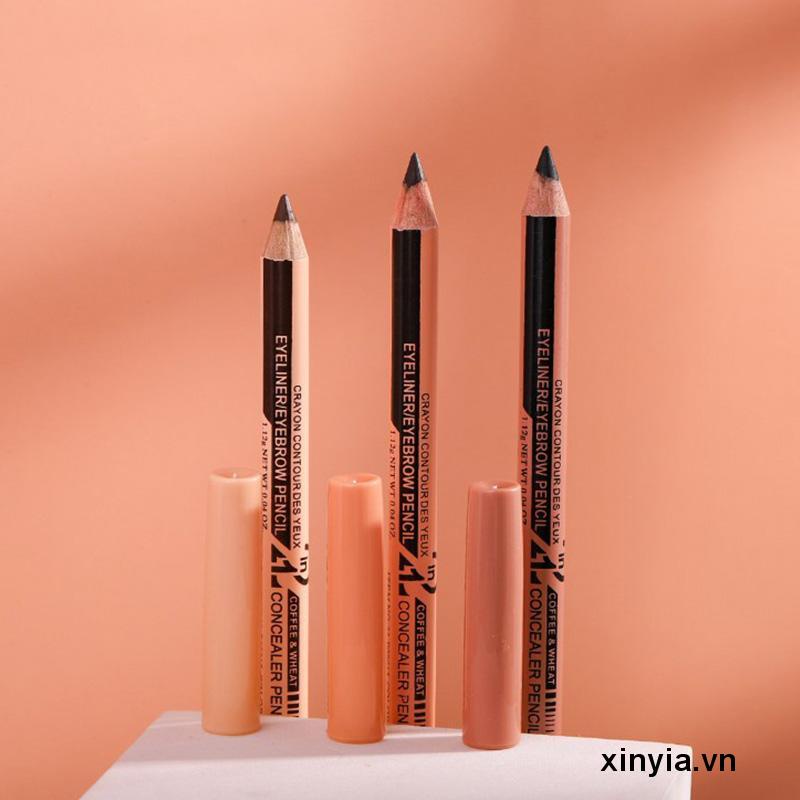 Bút Kẻ Mắt Menow Thiết Kế Hai Đầu Chống Thấm Nước Không Dễ Phai Màu Lâu Trôi