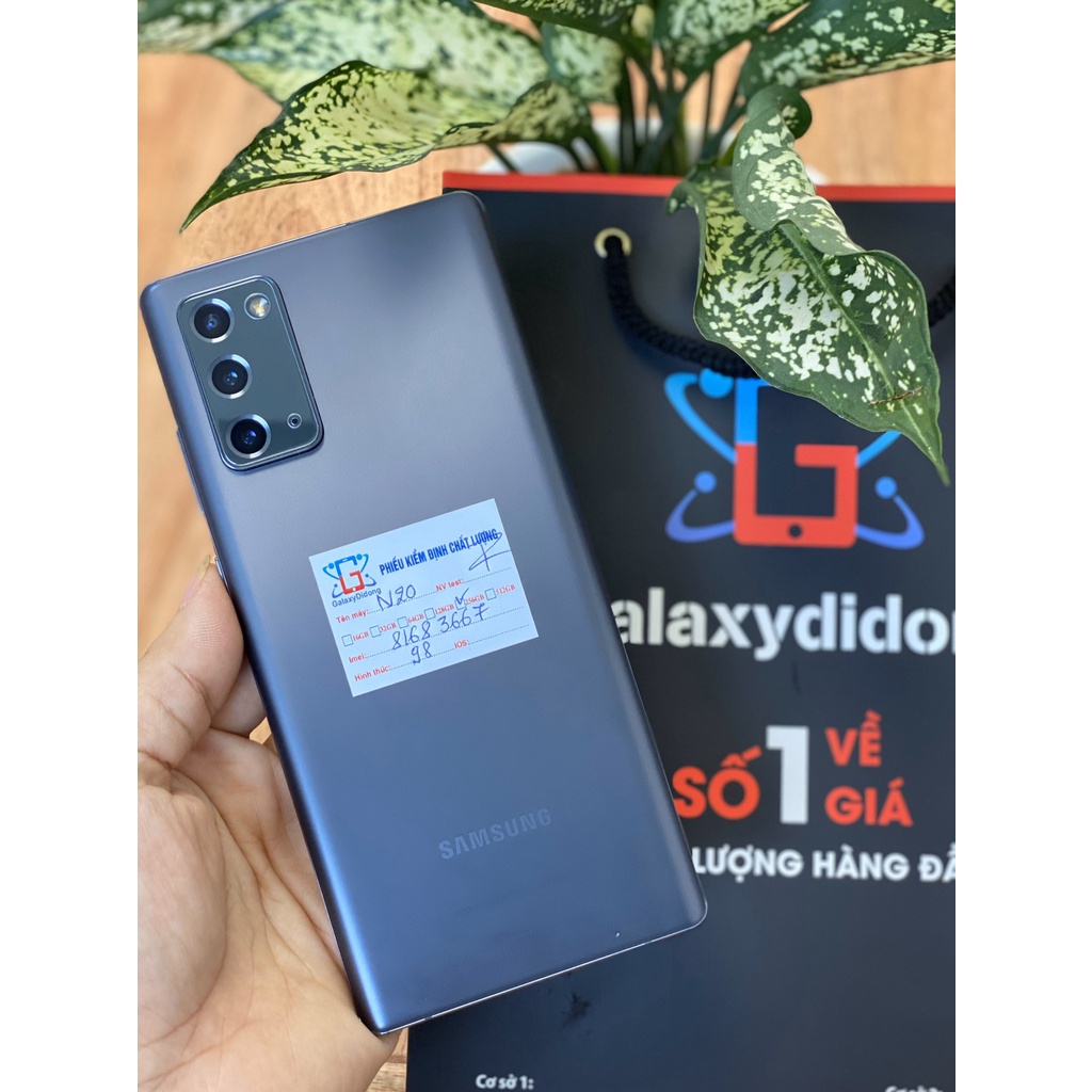 Điện Thoại Galaxy Note 20 Quốc Tế Cũ 99% Bảo Hành 12 Tháng 1 Đổi 1 Trong 30 Ngày | BigBuy360 - bigbuy360.vn