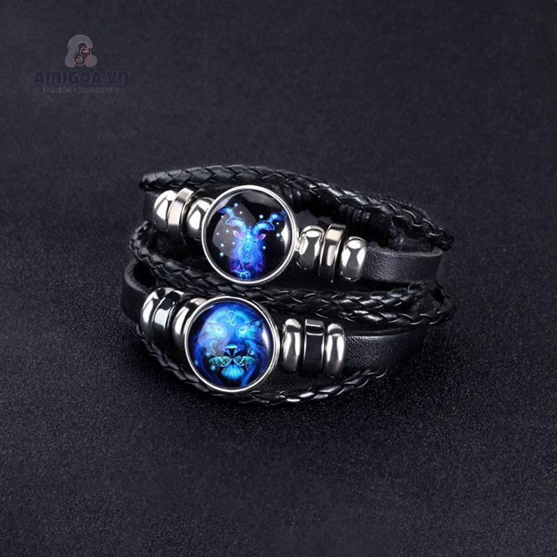 ✨✨Vòng đeo tay cung hoàng đạo mật ngữ 12 chòm sao