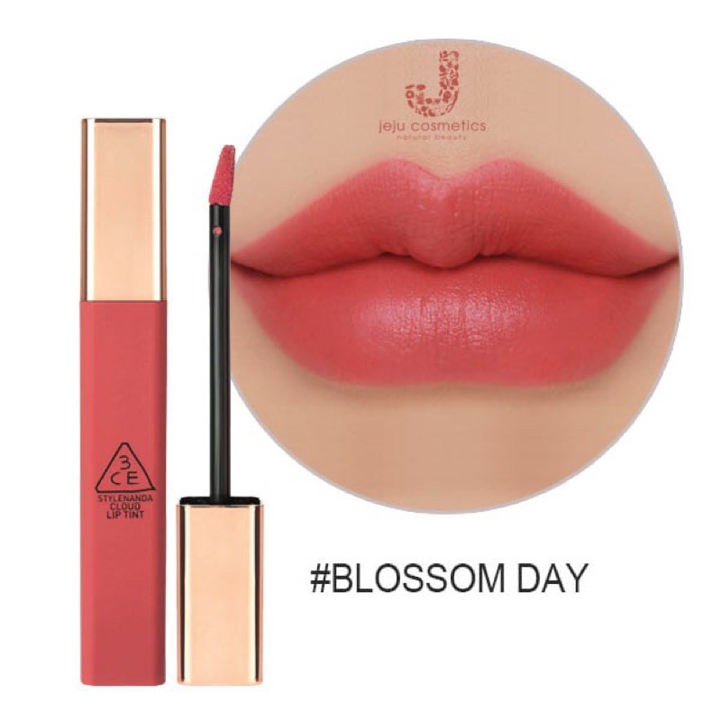 Son 3CE Cloud Lip Tint 4g Blossom Day – Hồng đào