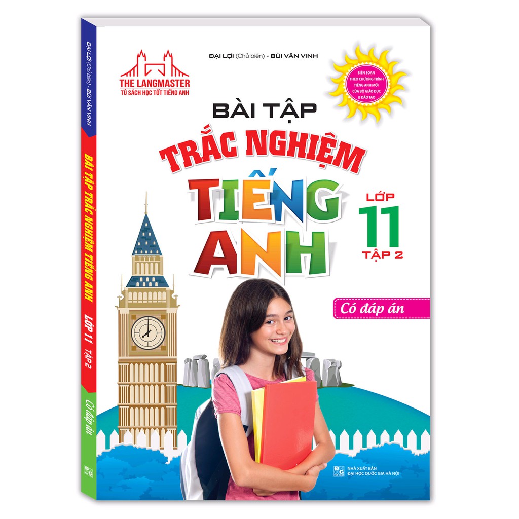 Sách Bài tập trắc nghiệm tiếng Anh lớp 11 tập 2 - Có đáp án