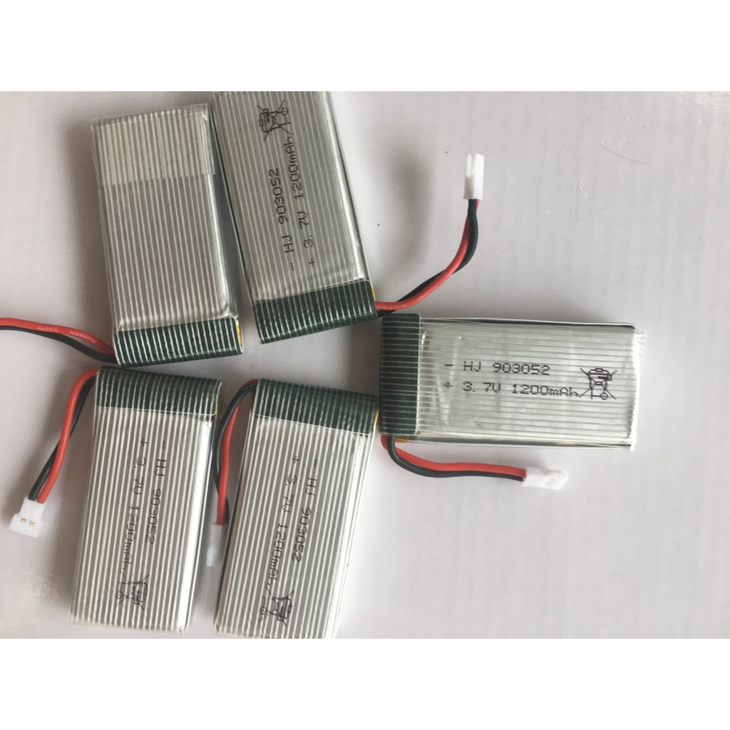 Pin máy bay điều khiển từ xa 3.7V1200mah xe đồ chơi flycam