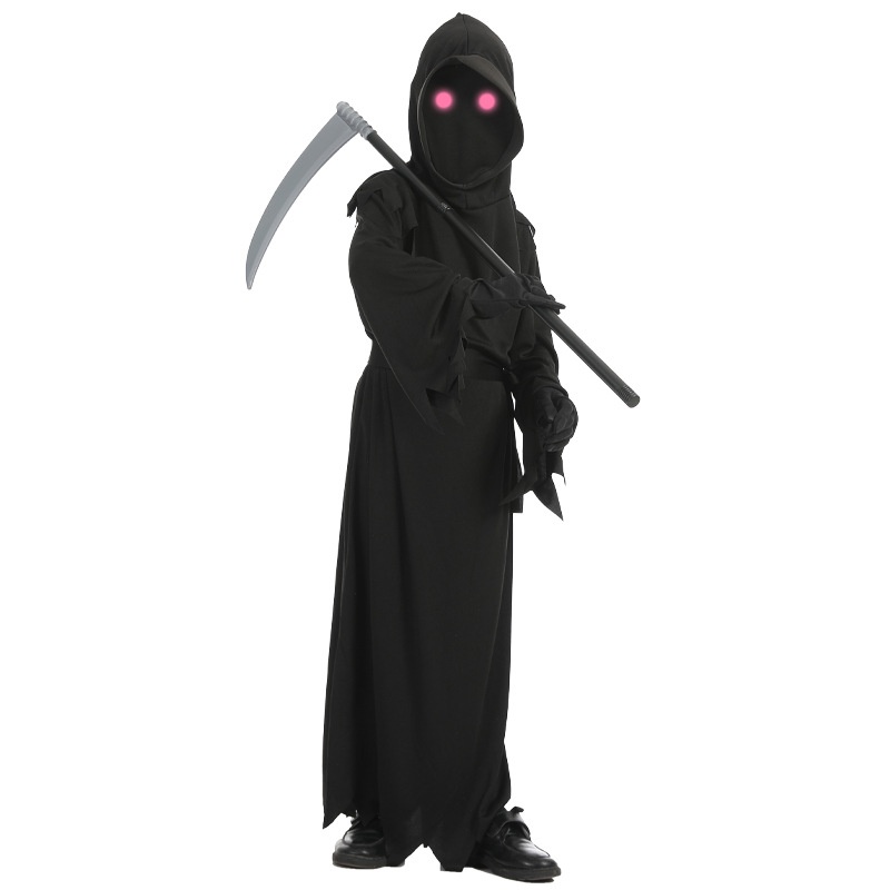 Trang Phục Hóa Trang Halloween Nhân Vật Hoạt Hình Grim Reaper Cho Bé Trai