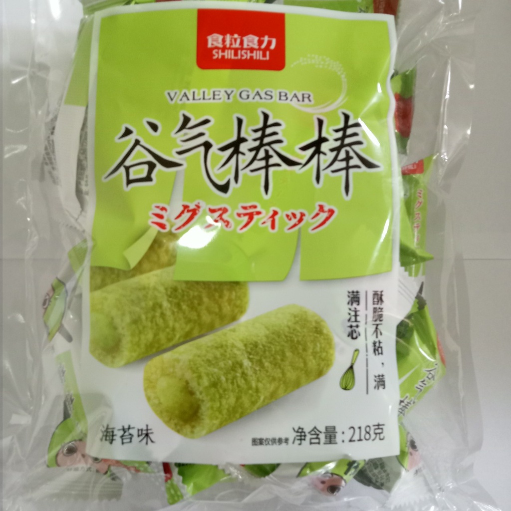 Bánh Gạo Ống Shilishili 218gr (date 06/2022)