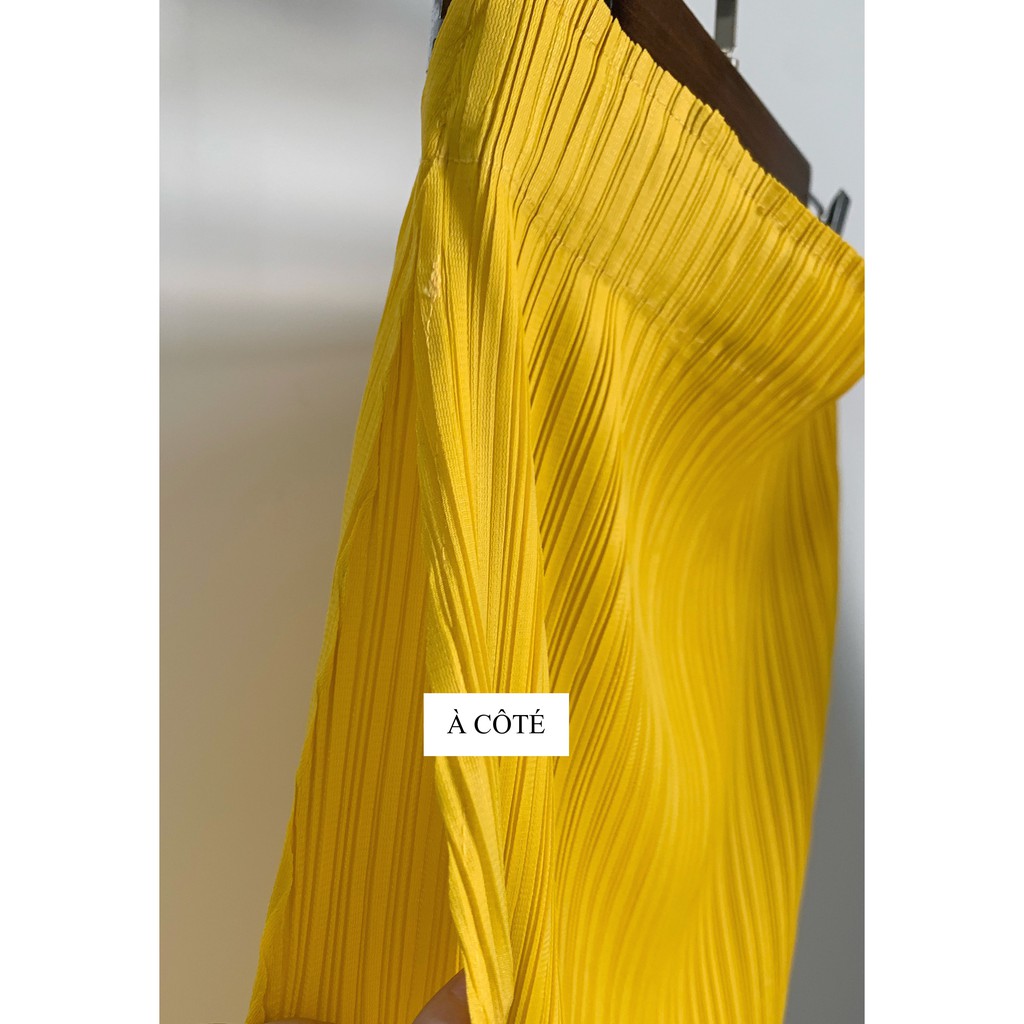 Chân váy xếp li - CV02 hàng cao cấp, lưng chun thoải mái ( link áo sơ mi trắng dưới mô tả )