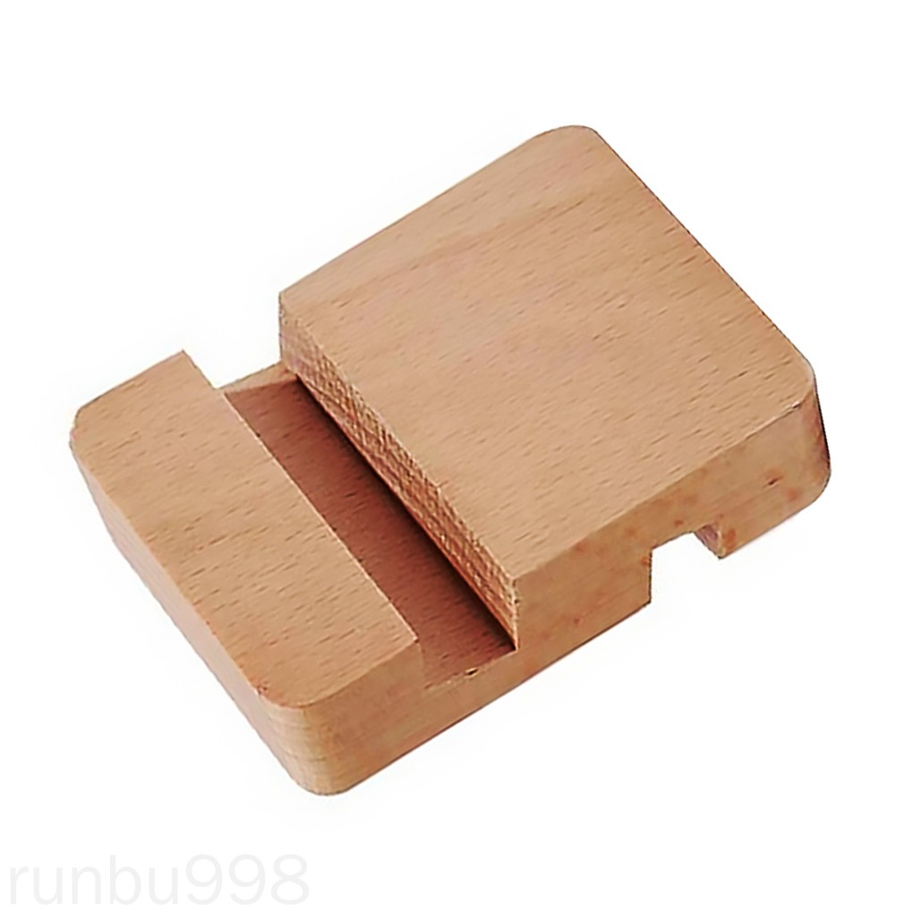 Giá Đỡ Điện Thoại Di Động Để Bàn Bằng Gỗ Thời Trang Sành Điệu Newbu998