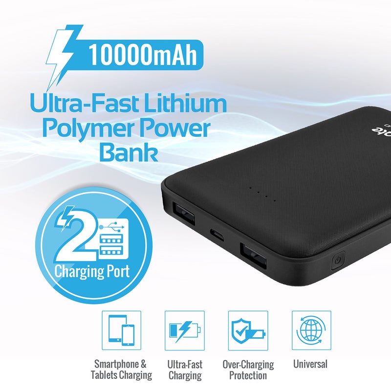 Pin sạc dự phòng Promate Voltag-10 10,000mAh [CHÍNH HÃNG]