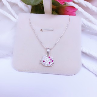 DÂY CHUYỀN CHO BÉ - DÂY MÈO KITTY RỜI MẶT [ SHOP NHẪN BẠC ]