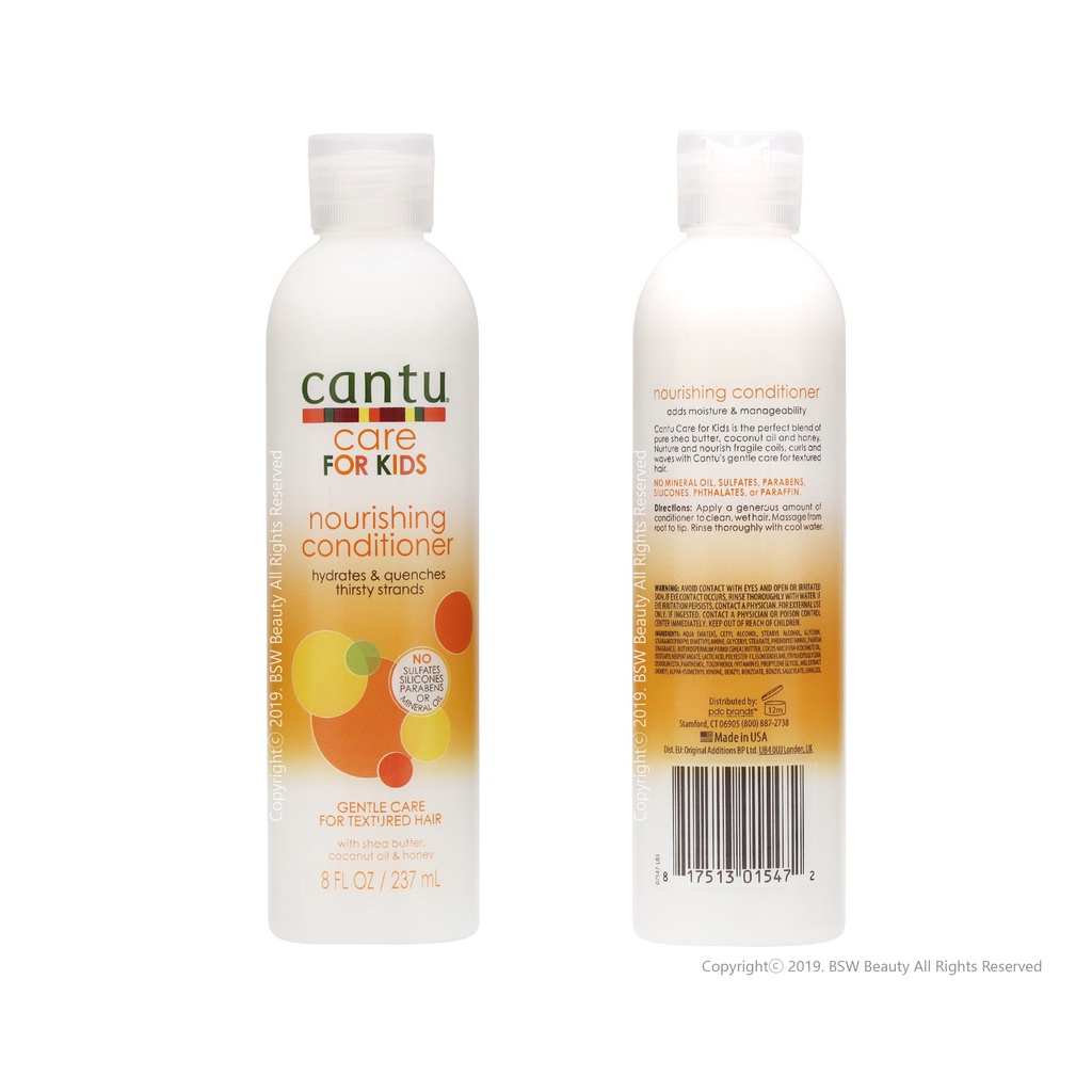 Bill US - Dầu xả cho tóc bé Cantu Care For Kids Nourishing Conditioner 237ml