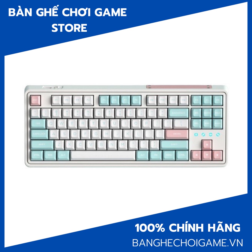 Bàn phím cơ FL-Esports CMK87 SAM Mashmallow 3 Mode - Hàng chính hãng
