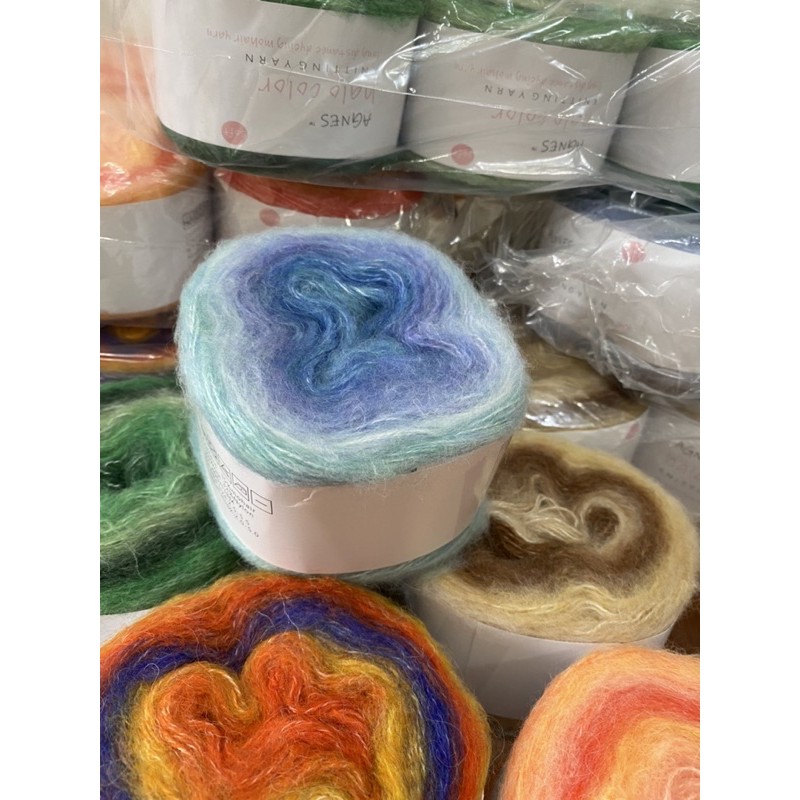Len mohair angnes color