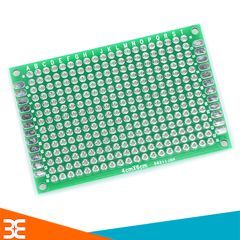 Phíp Đồng Đục Lỗ 2 Mặt PCB Xanh Tốt 1.6mm