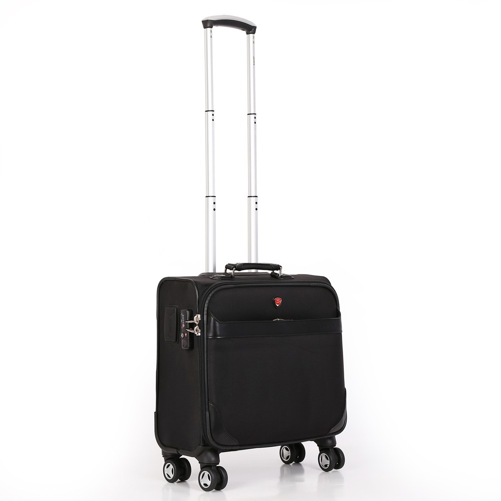 Cặp cần kéo phối da SAKO ATLAS FG (Size xách tay 43cm/ 18inch TSA)