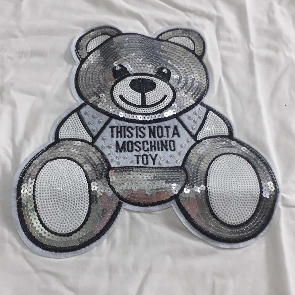 Áo Phông Nữ Phom Rộng , Áo Pull Gấu Đính Kim Sa Siêu Hót Chất Mát Mịn Co Dãn 4 Chiều