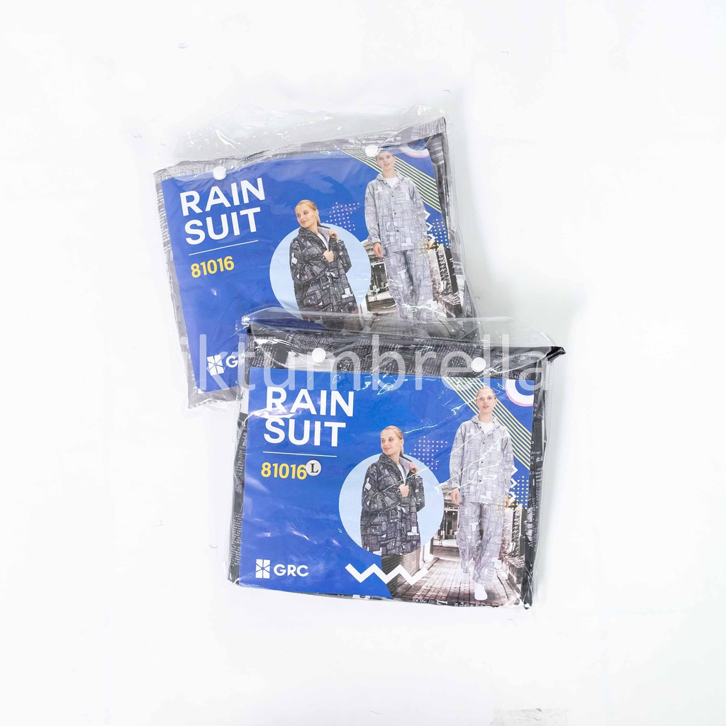Hayati Cửa hàng / Bộ áo mưa áo khoác và quần giấy báo dành cho nữ 81016