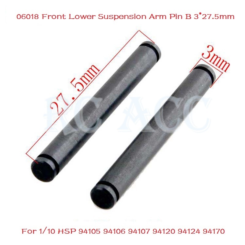 Ghim Trước / Sau Bằng Kim Loại Cho Xe Hơi Điều Khiển Từ Xa RC 02036 02061 02062 02063 02167 06018 06060 08019 08020 08068 08069 1 / 10