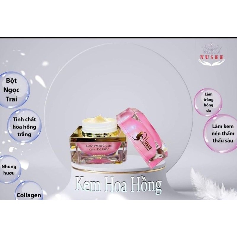 Kem Hoa Hồng NUSEE Mộc Mỹ Nhân