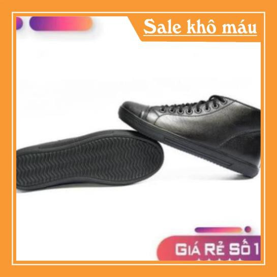 [Sale 3/3] Giày nam da bò cổ lửng trẻ trung, đế tăng chiều cao 6cm bí mật- SECCM01 Sale 11