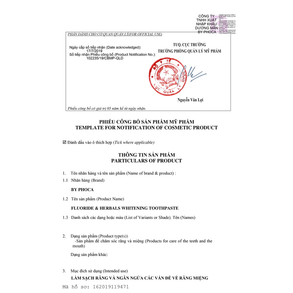 SMILE LIFE | Kem Đánh Răng Thảo Mộc Phoca - Thái Lan