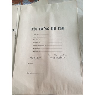 Túi đựng đề thi