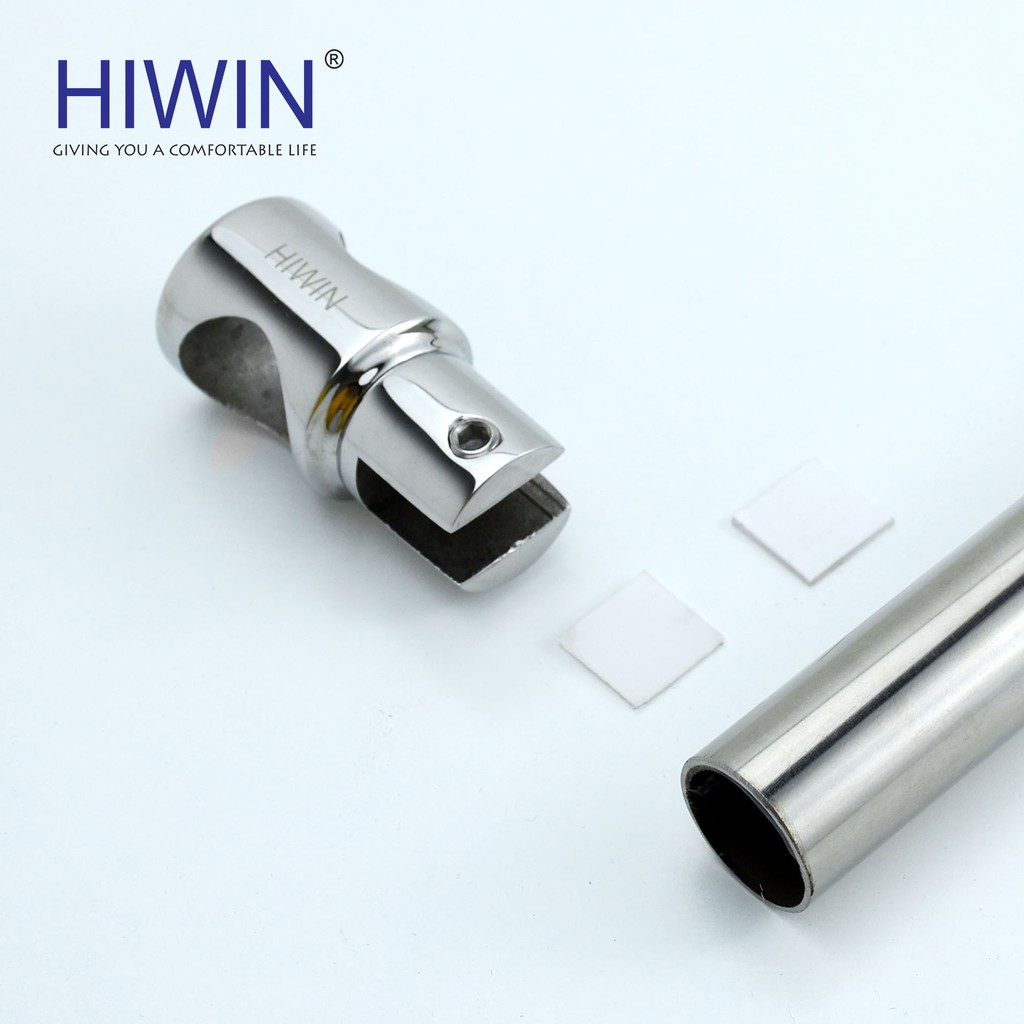 Kẹp kính trên phòng tắm kính mặt gương inox 304 Hiwin SB-611