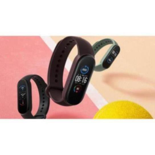 Vòng tay Xiaomi Mi Band 5/ Xiaomi Mi Band 4 [CHÍNH HÃNG]  - Đo nhịp tim theo dõi sức khỏe - Màn hình cảm ứng, Báo thức