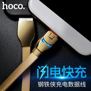 Cáp hoco U14 steel man cổng lightning/micro/type-C