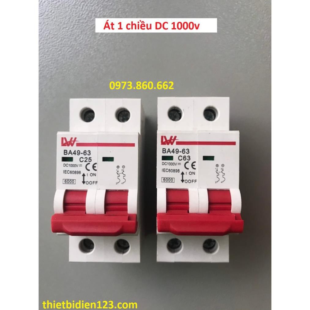 APTOMAT DC 2P - 4P 1000V LW - aptomat một chiều DC 1000V -TBĐ