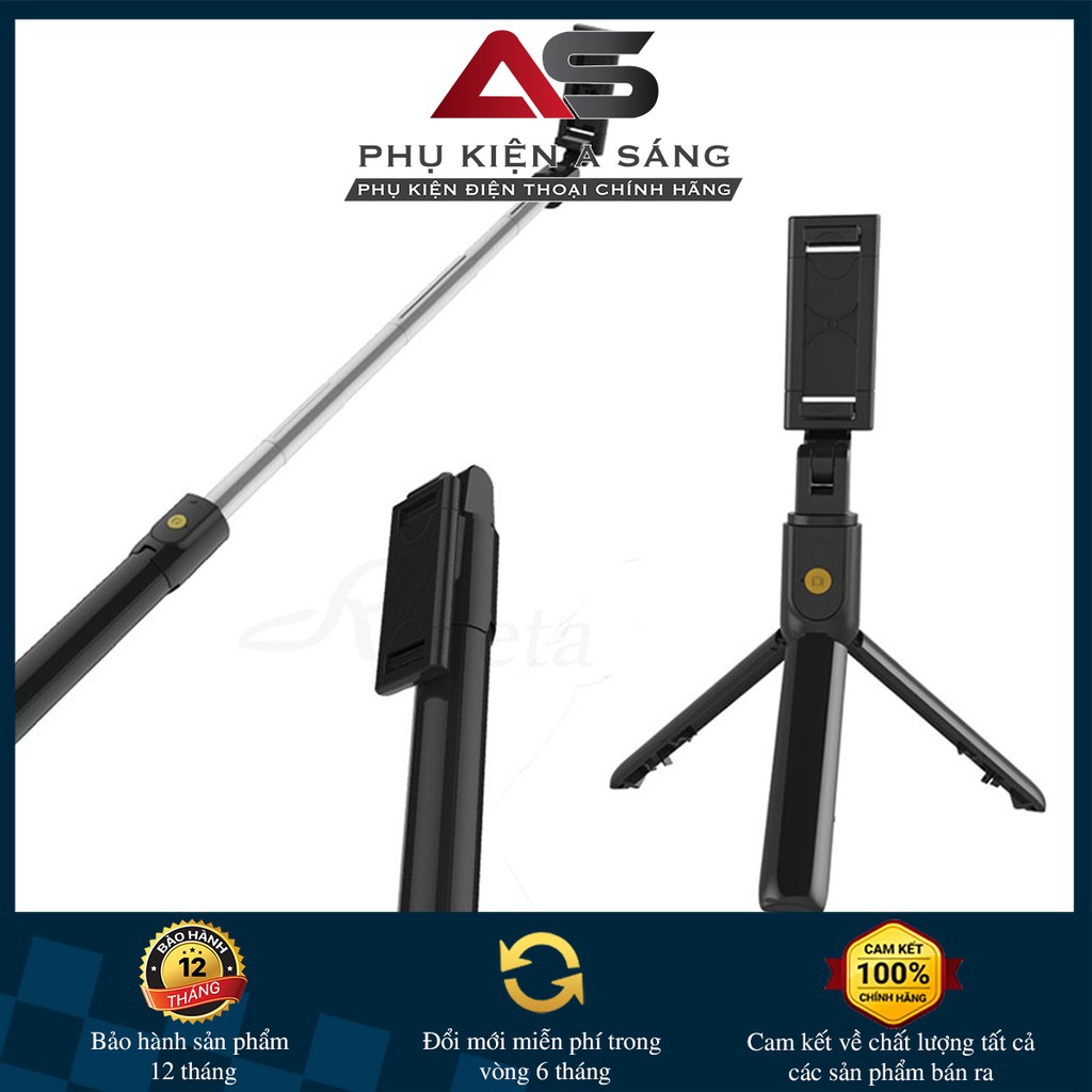 Gậy Chụp Ảnh K07 Bluetooth Selfie kèm Điều Khiển từ xa | BigBuy360 - bigbuy360.vn