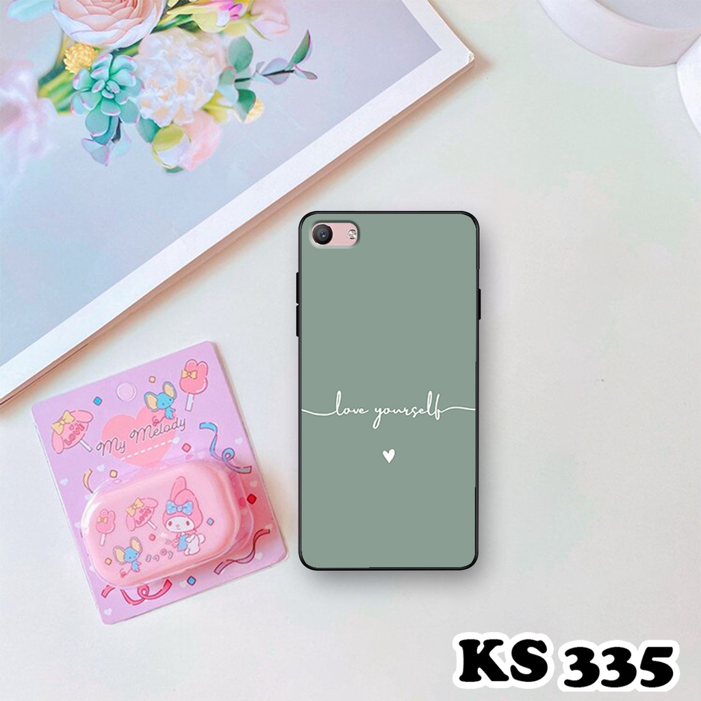 Ốp lưng Oppo F1s - Oppo A59 - Ốp in hình LoveSmile - Chất liệu TPU cao cấp chống sốc
