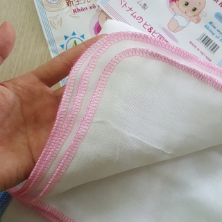 Khăn xô sữa AKO 4 lớp cho bé, 1 gói 10 chiếc (Siêu tiết kiệm)
