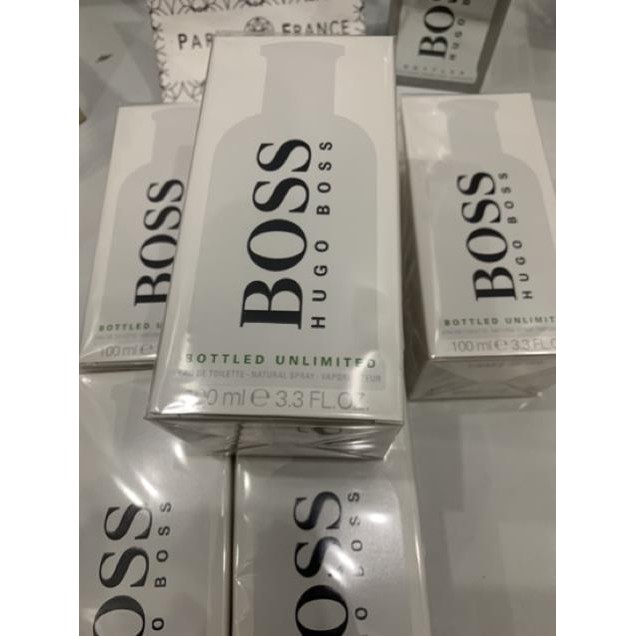 Nước hoa nam hugo boss bottled unlimited 100ml full seal