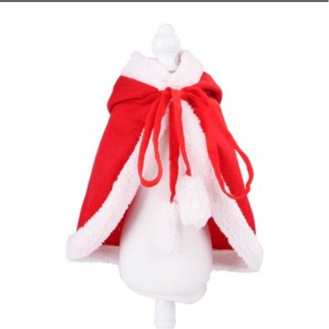 ÁO CHOÀNG ELSA NỮ HOÀNG CÓ NÓN CHO THÚ CUNG CHÓ MÈO &lt;8KG GIÁNG SINH NOEL