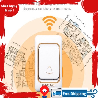 Chuông cửa không dây thông minh Cacazi -chuông cửa báo khách