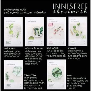 Mặt Nạ Innisfree 18 Vị