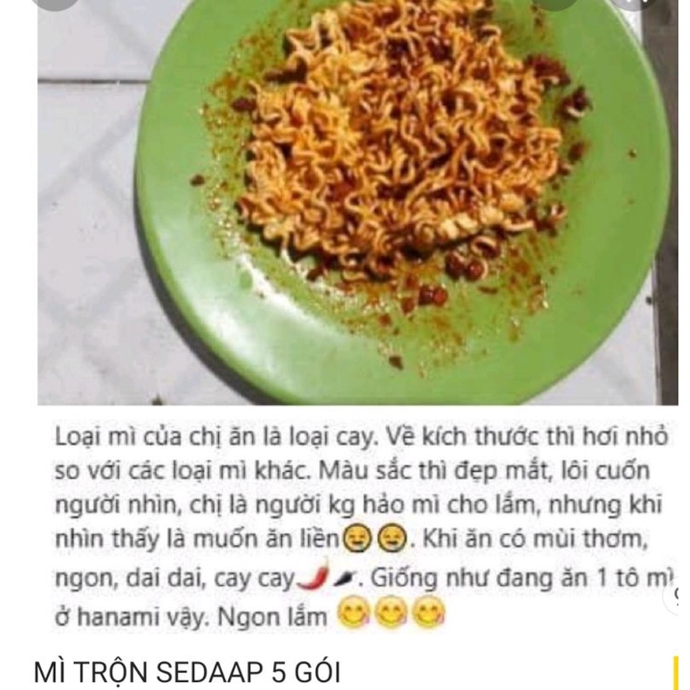 Mì Trộn Ăn Liền Sedaap gói lớn 5 Gói Xuất Xứ Indonesia | BigBuy360 - bigbuy360.vn