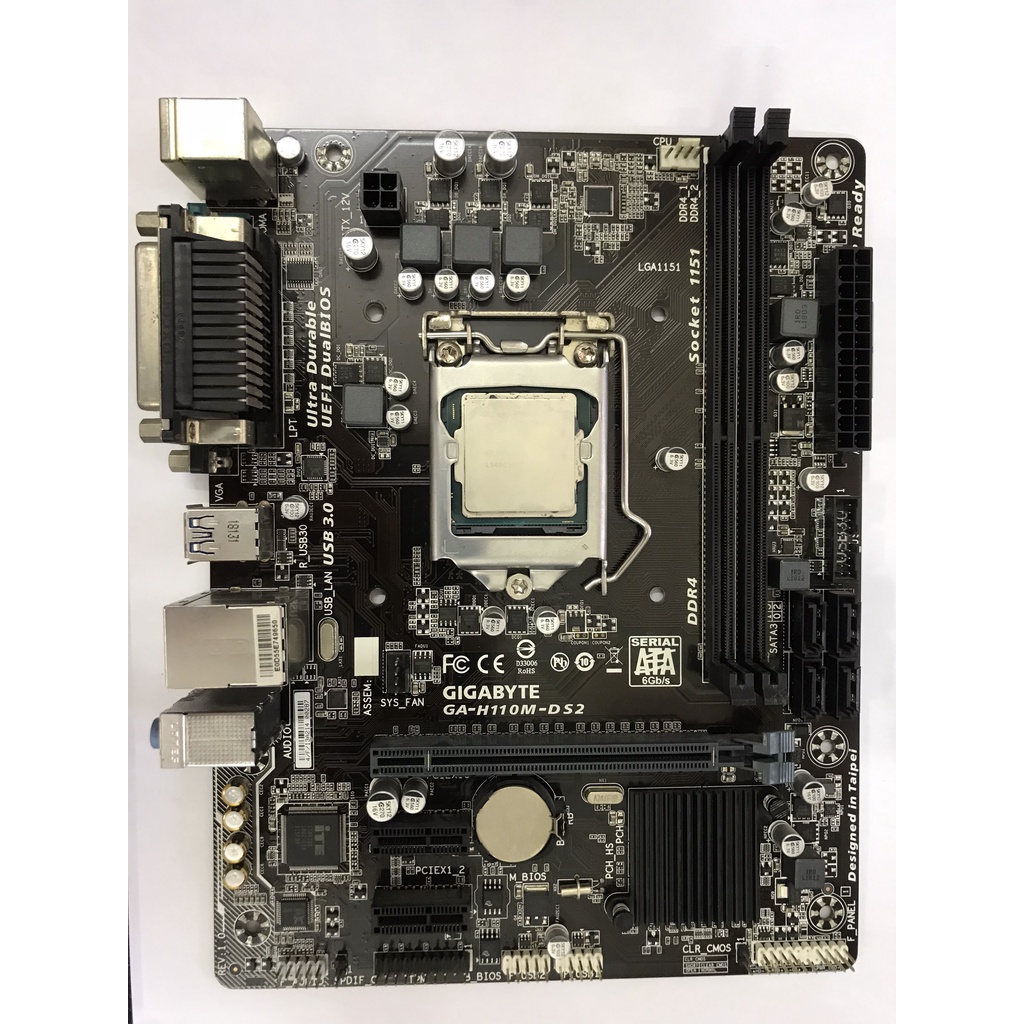 Combo Main H110 chip G4400 Ram 4gb hàng đẹp  bóc máy.