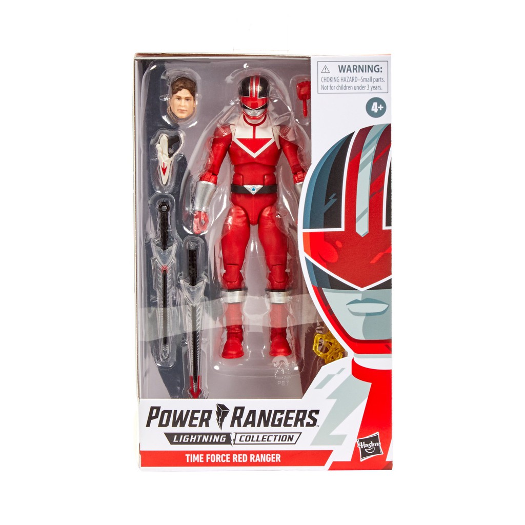 Mô hình nhân vật Hasbro ⚡ Power Rangers Lightning Collection ⚡ 6- inches Time Force Red Ranger