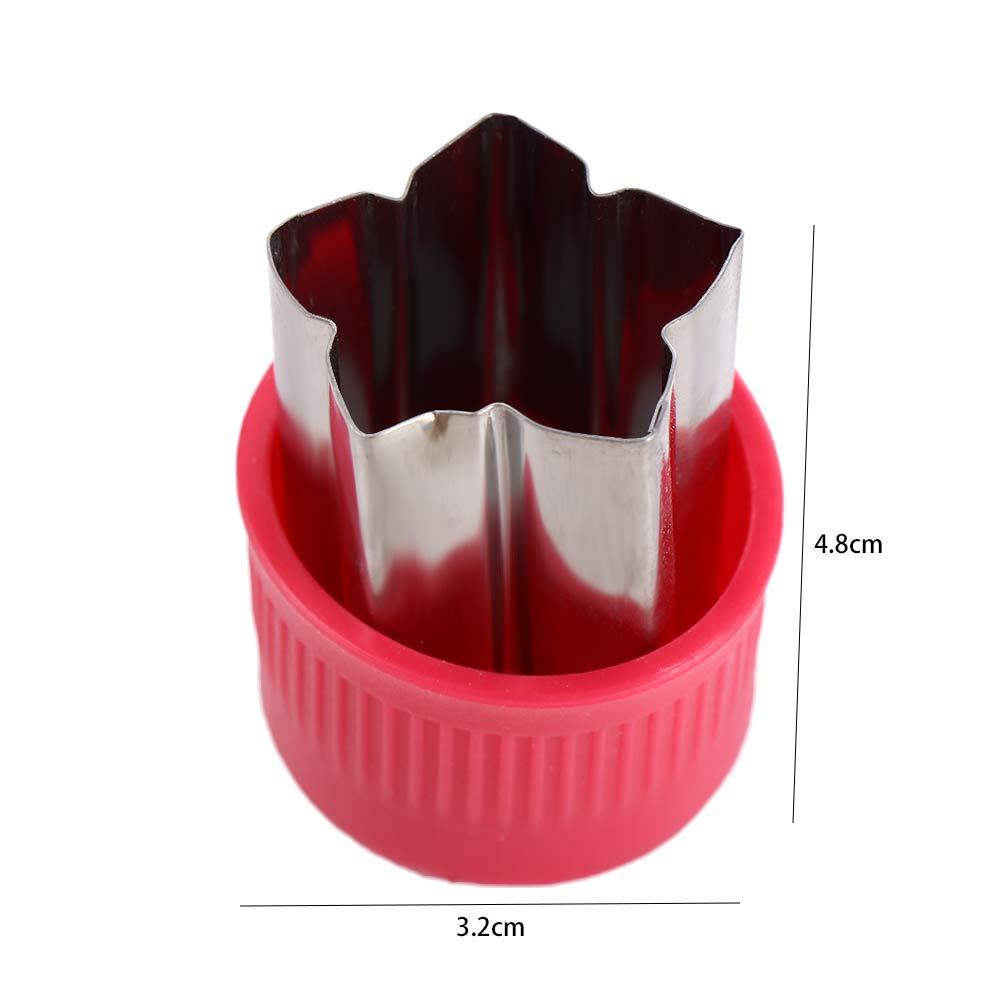 Khuôn Cắt Rau Củ Quả Bằng Thép Không Gỉ Hình Hoạt Hình Cho Trẻ Em