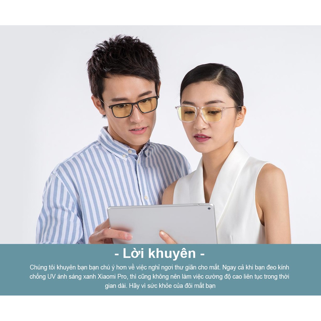 KÍNH CHỐNG UV ÁNH SÁNG XANH XIAOMI PRO HMJ02TS