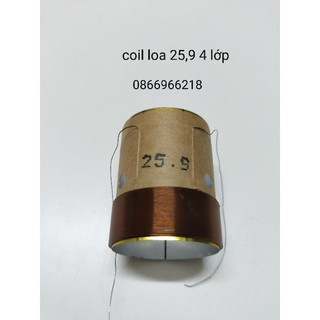 coil loa côn loa 25,9 4 lớp.