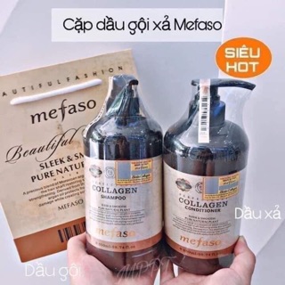 Cặp Dầu Gội Mefaso Collagen ( có tem chống hàng giả)