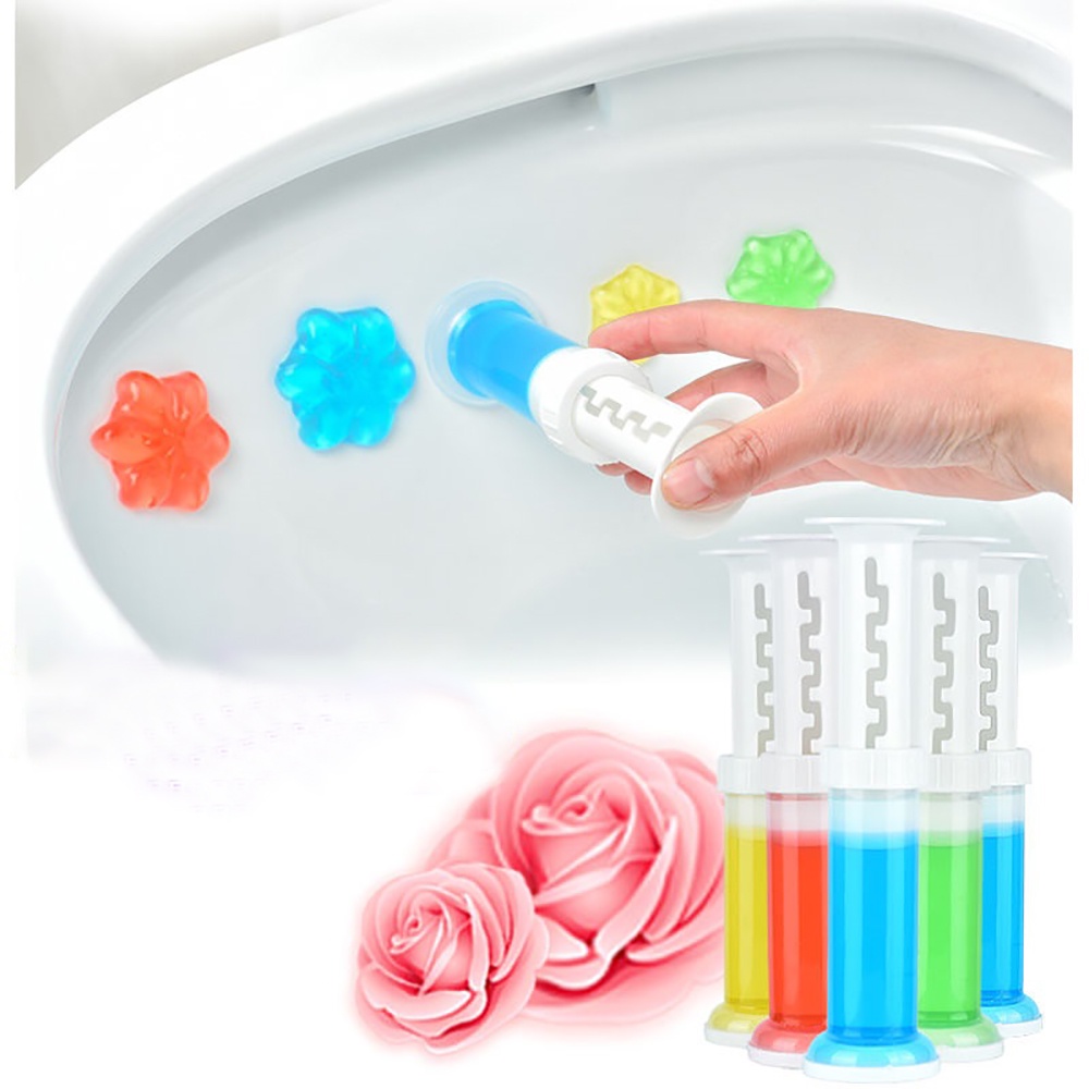 Gel vệ sinh toilet tự động 14 viên màu tiện dụng