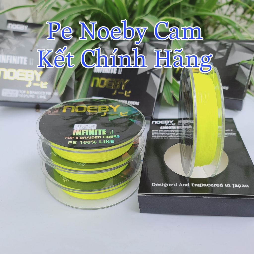 Dây Dù Câu Cá Noeby 150m,8 Lõi Cao Cấp-Chính-Hãng Siêu Khỏe