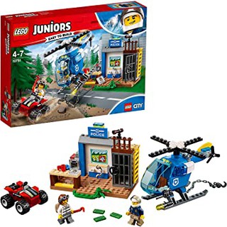 Đồ chơi lắp ráp lego juniors 10751 - trực thăng cảnh sát bắt cướp